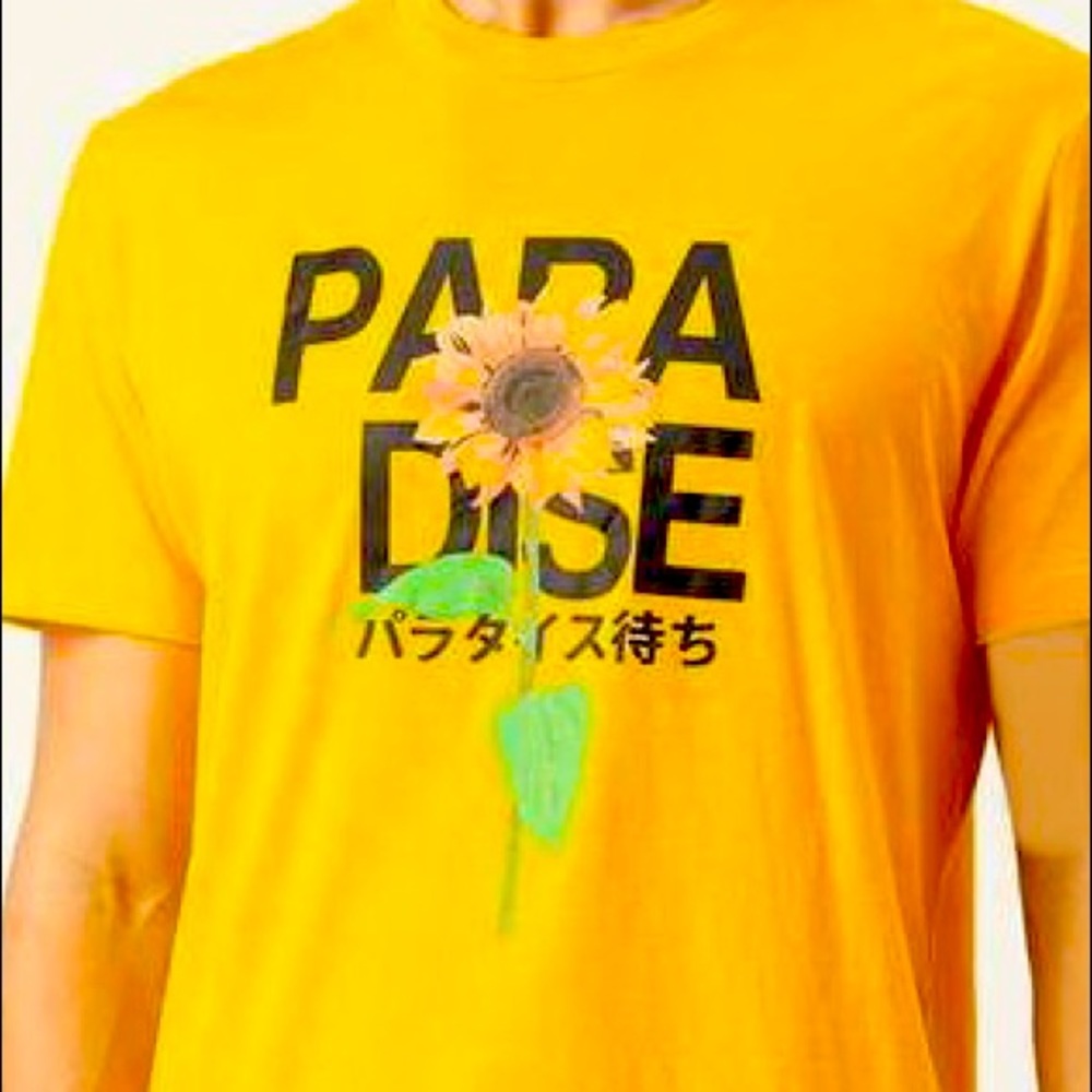 Brand New Yellow Paradise Men’s T-Shirt